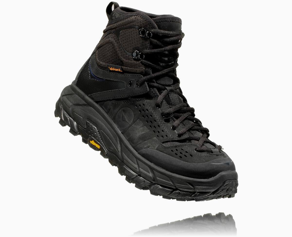 Hoka One One Tor Ultra Hi 2 Waterproof Offers - Mens Black Hiking